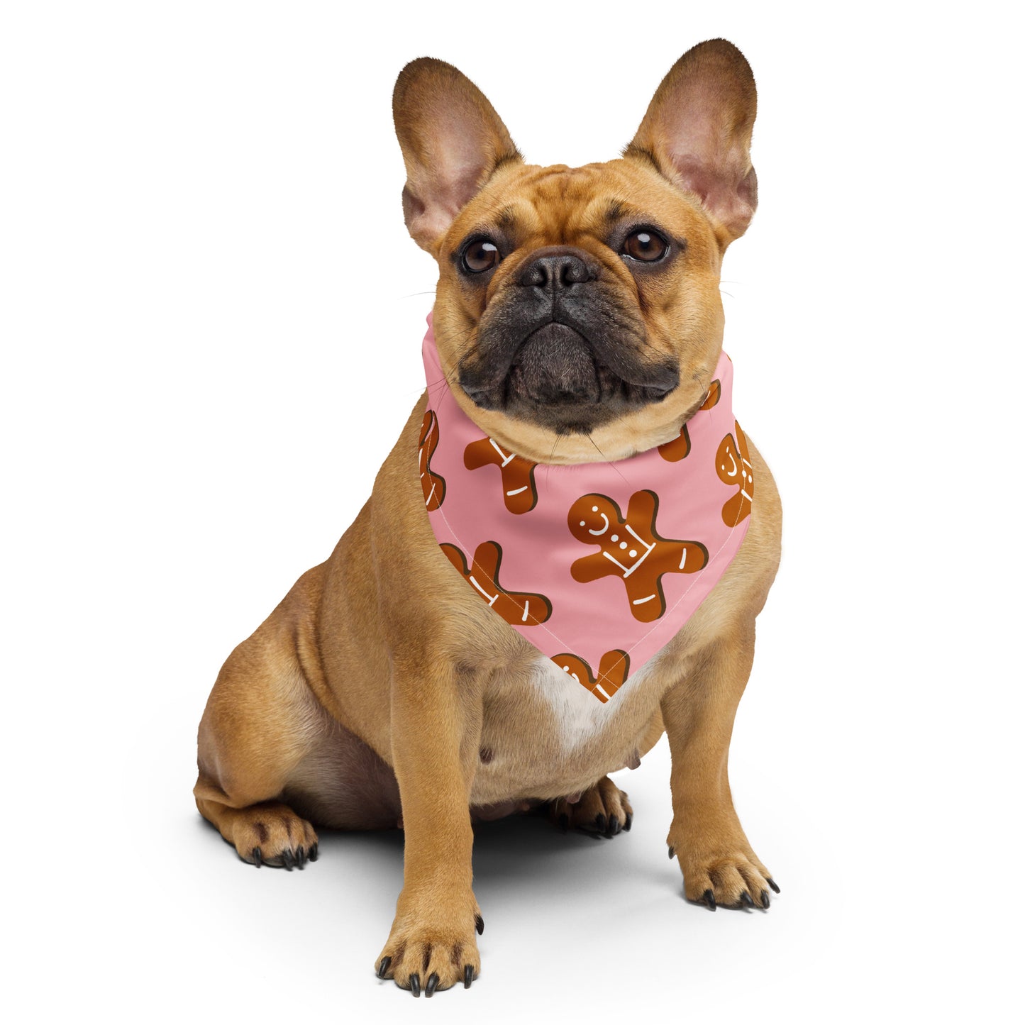 Gingerbread Dog Bandana