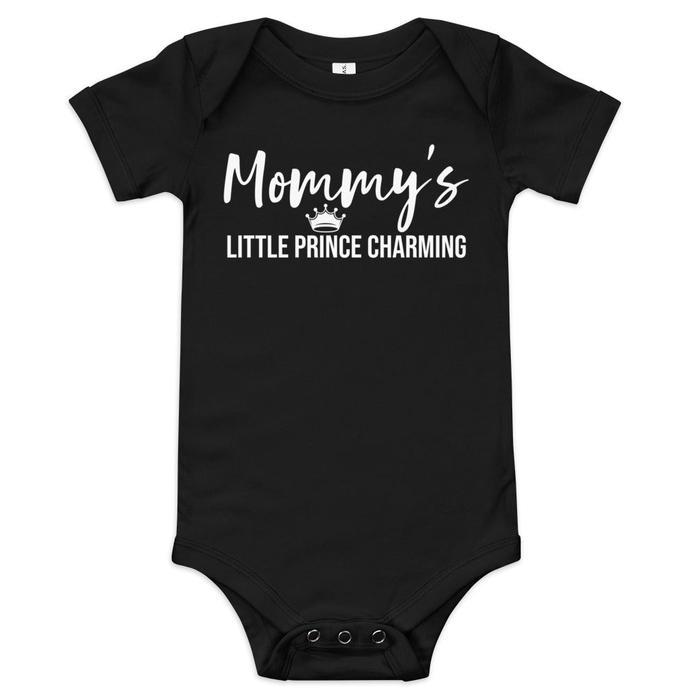 Baby Prince Charming Short Sleeve Onesie