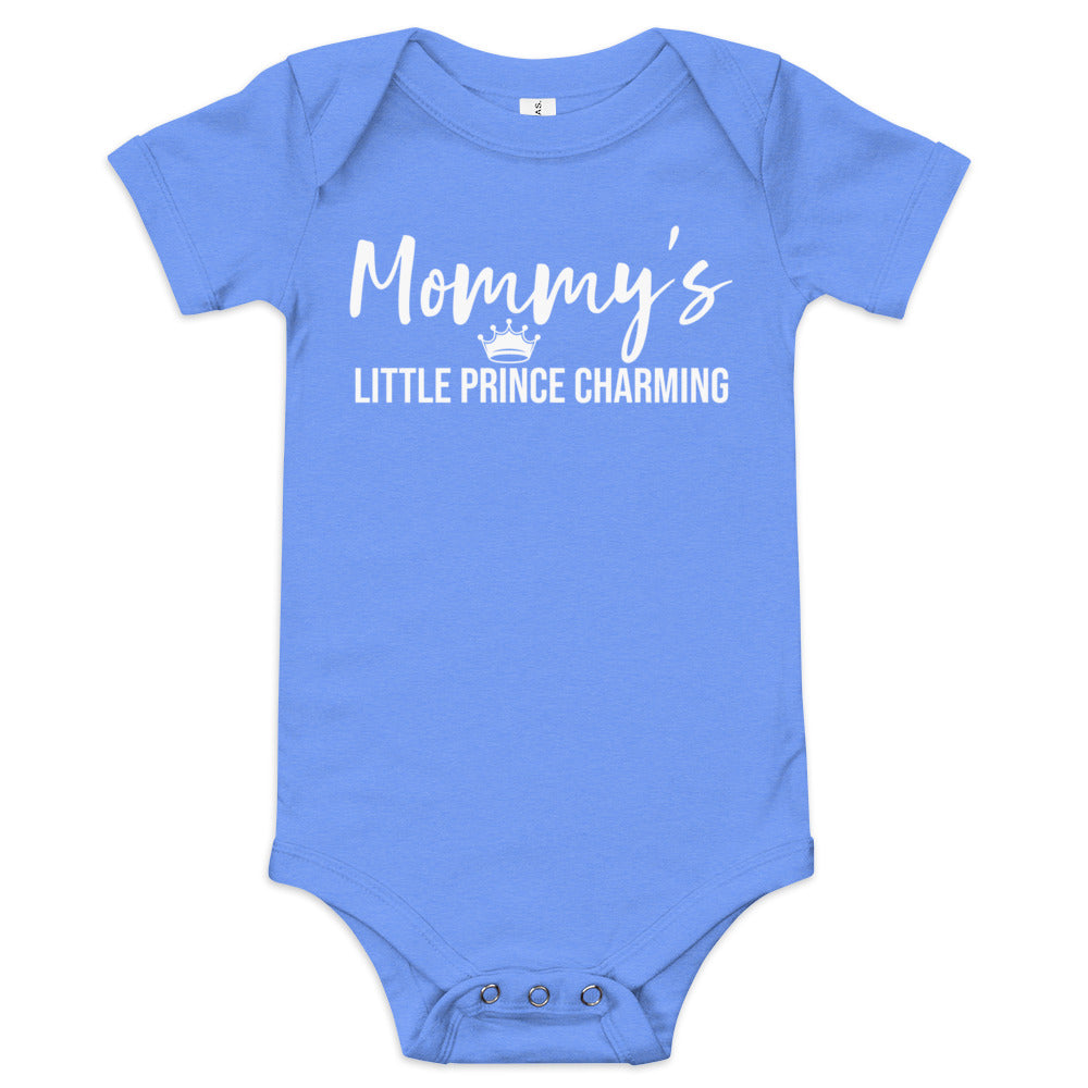 Baby Prince Charming Short Sleeve Onesie