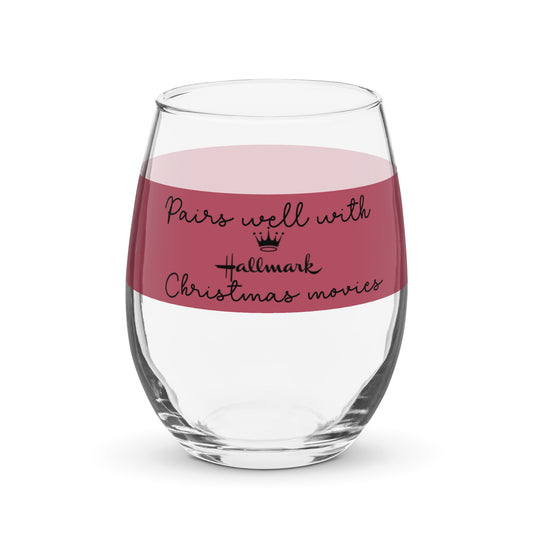 Hallmark Stemless Wine Glass