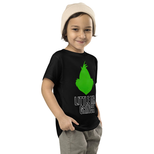 Little Mr. Grinch Toddler Short Sleeve Tee