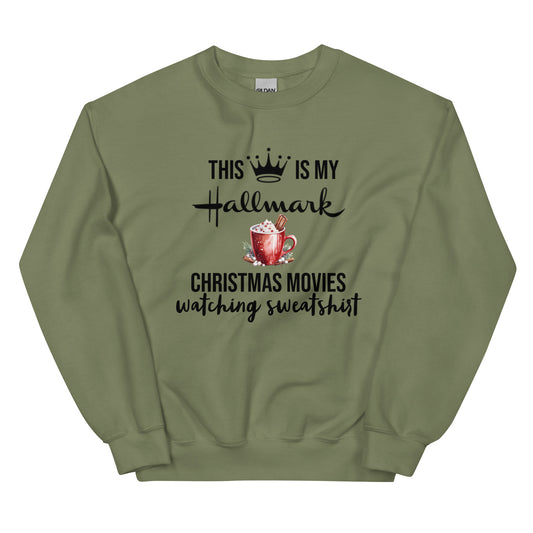 Hallmark Watching Sweatshirt