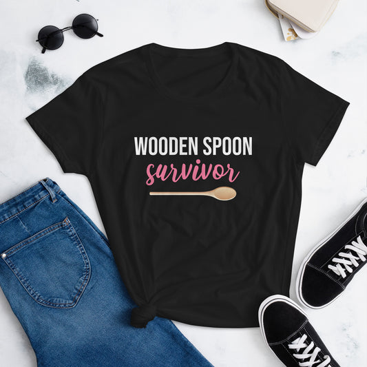 Wooden Spoon Survivor - Women's Short Sleeve T-Shirt