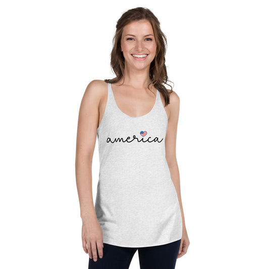 Women's America Racerback Tank