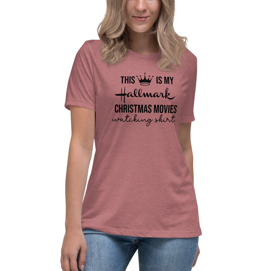 Women's Hallmark Watching T-Shirt