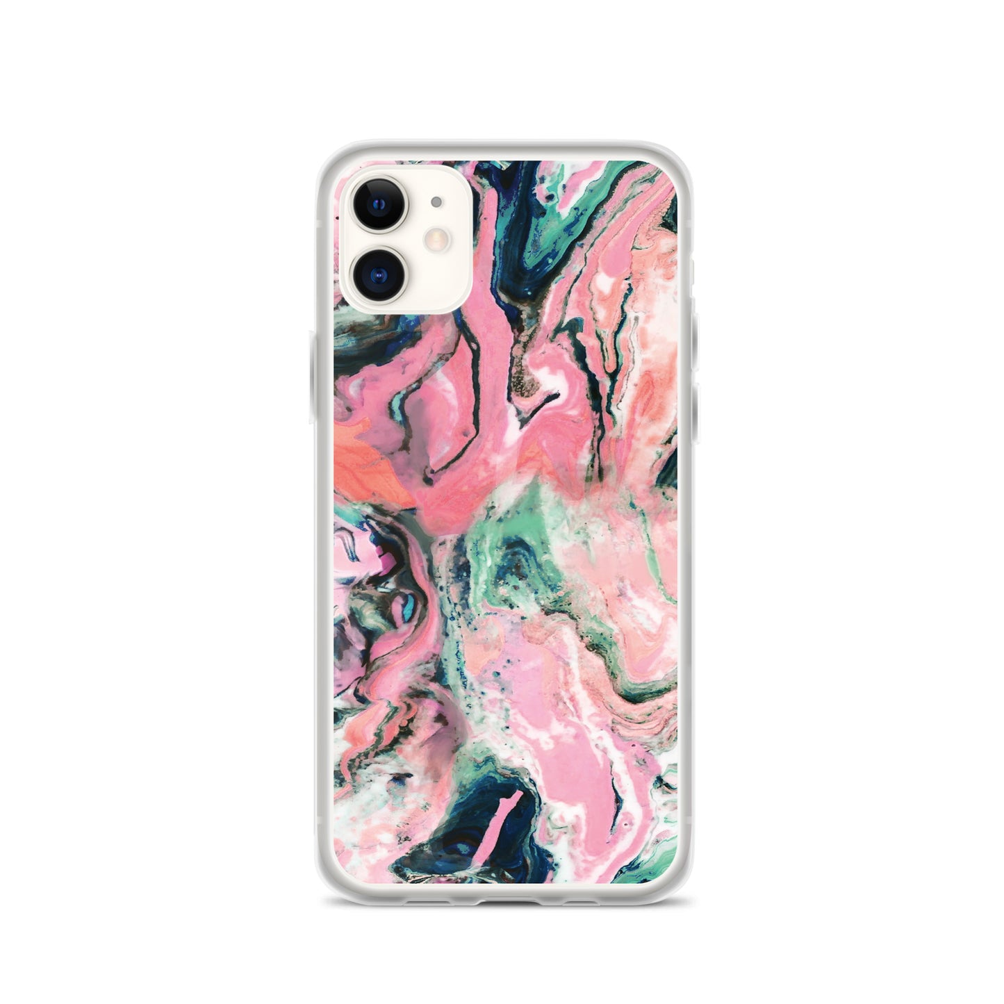 Pink Marble Iphone Case