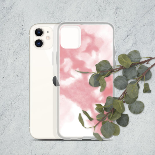 Pink Tie-Dye Iphone Case