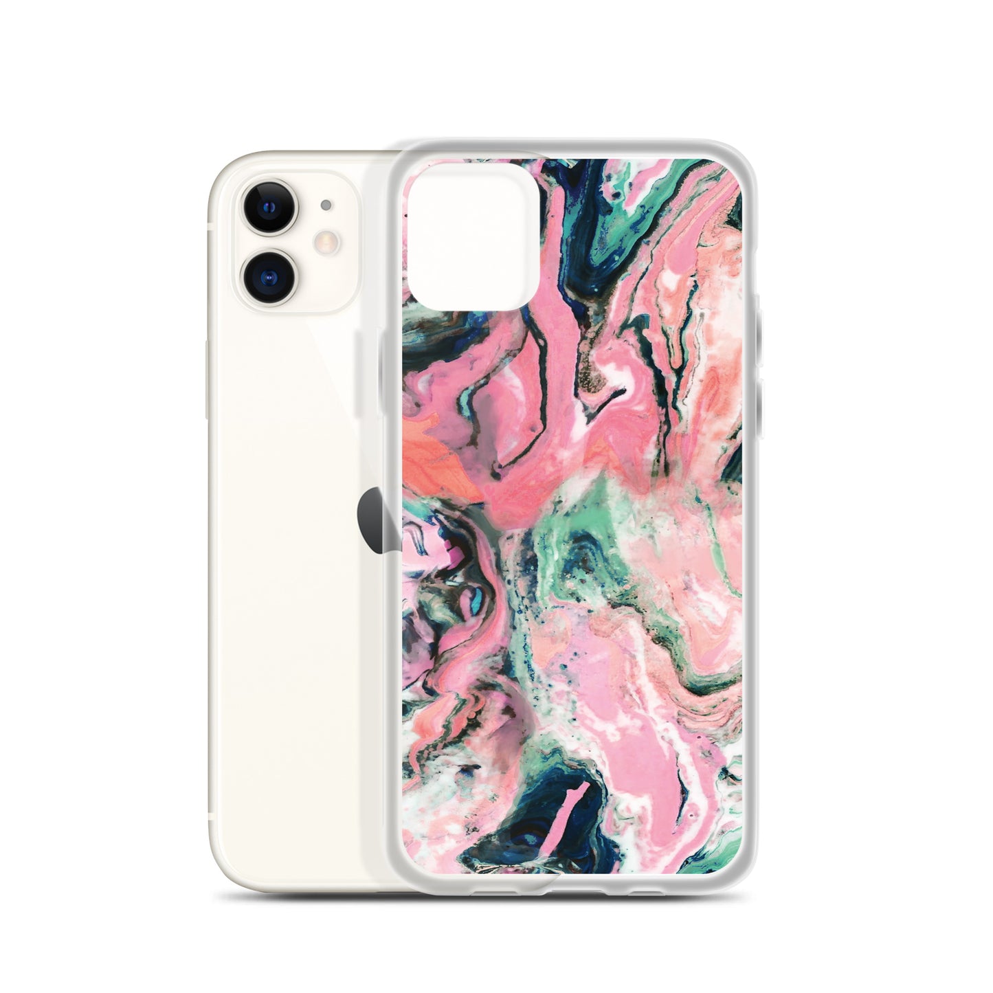 Pink Marble Iphone Case