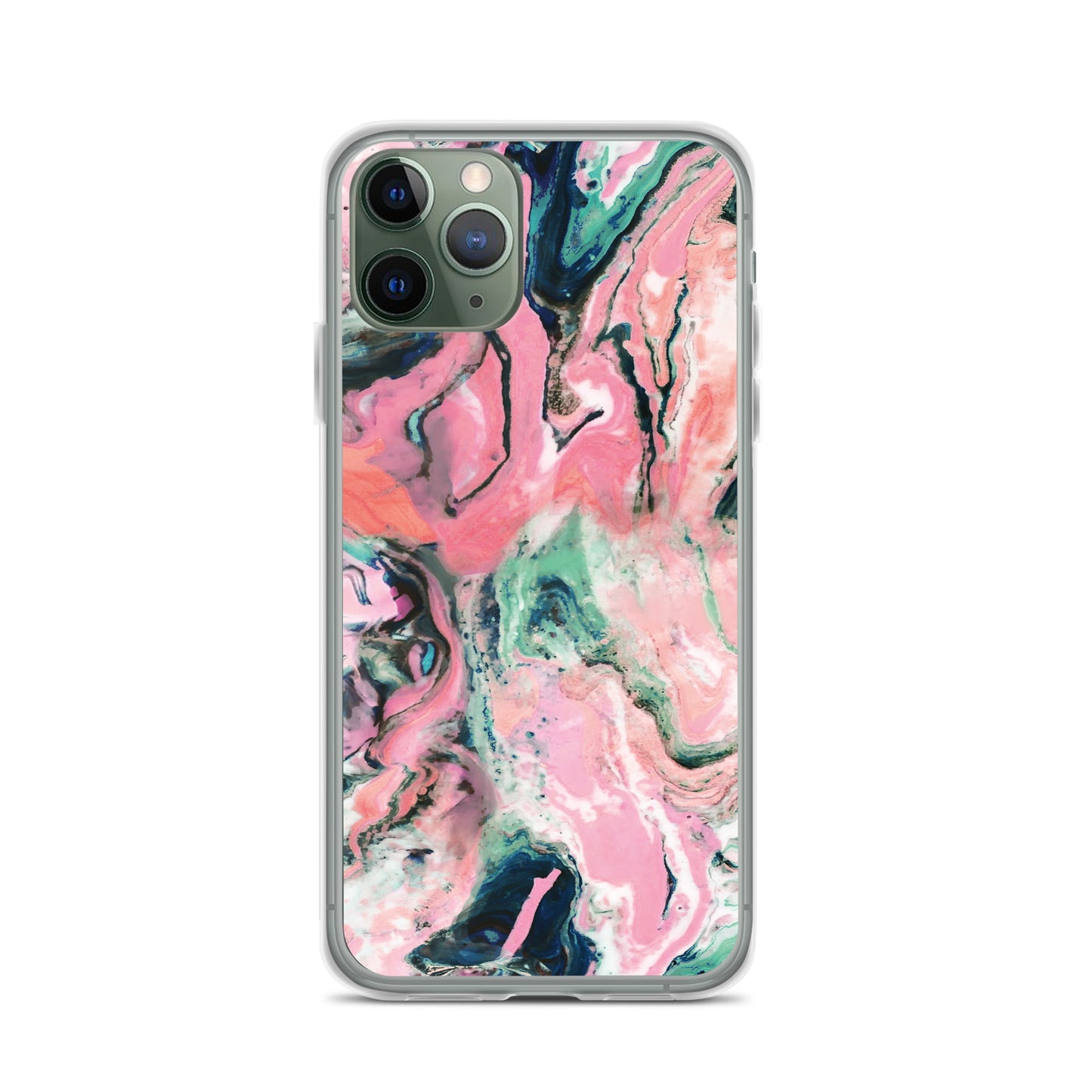 Pink Marble Iphone Case