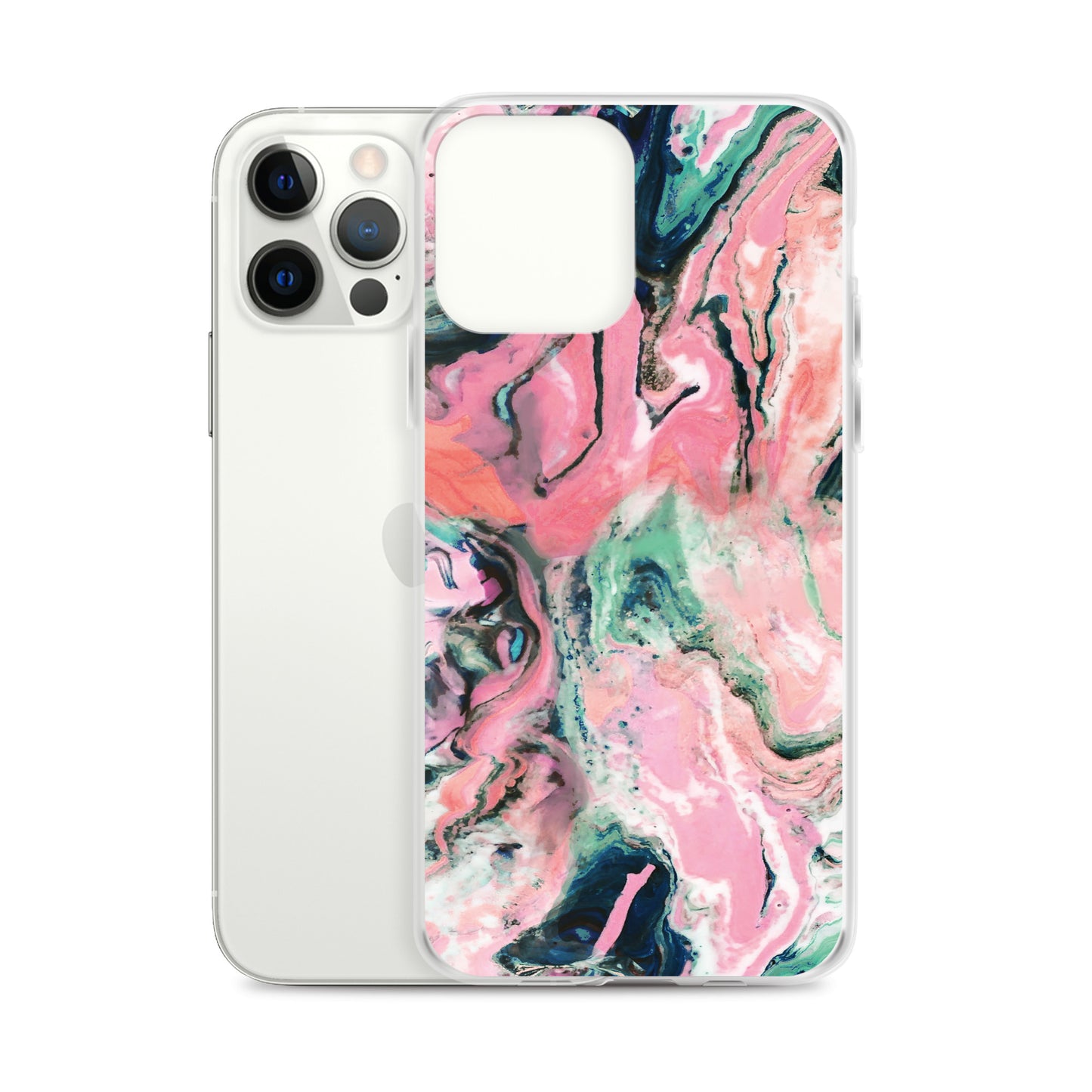 Pink Marble Iphone Case