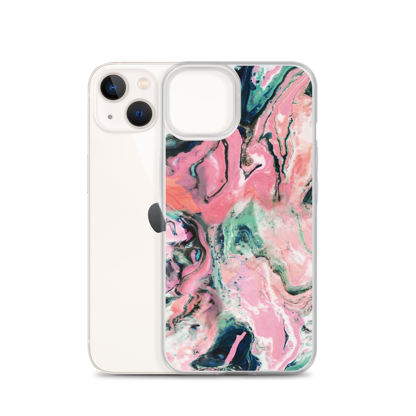 Pink Marble Iphone Case