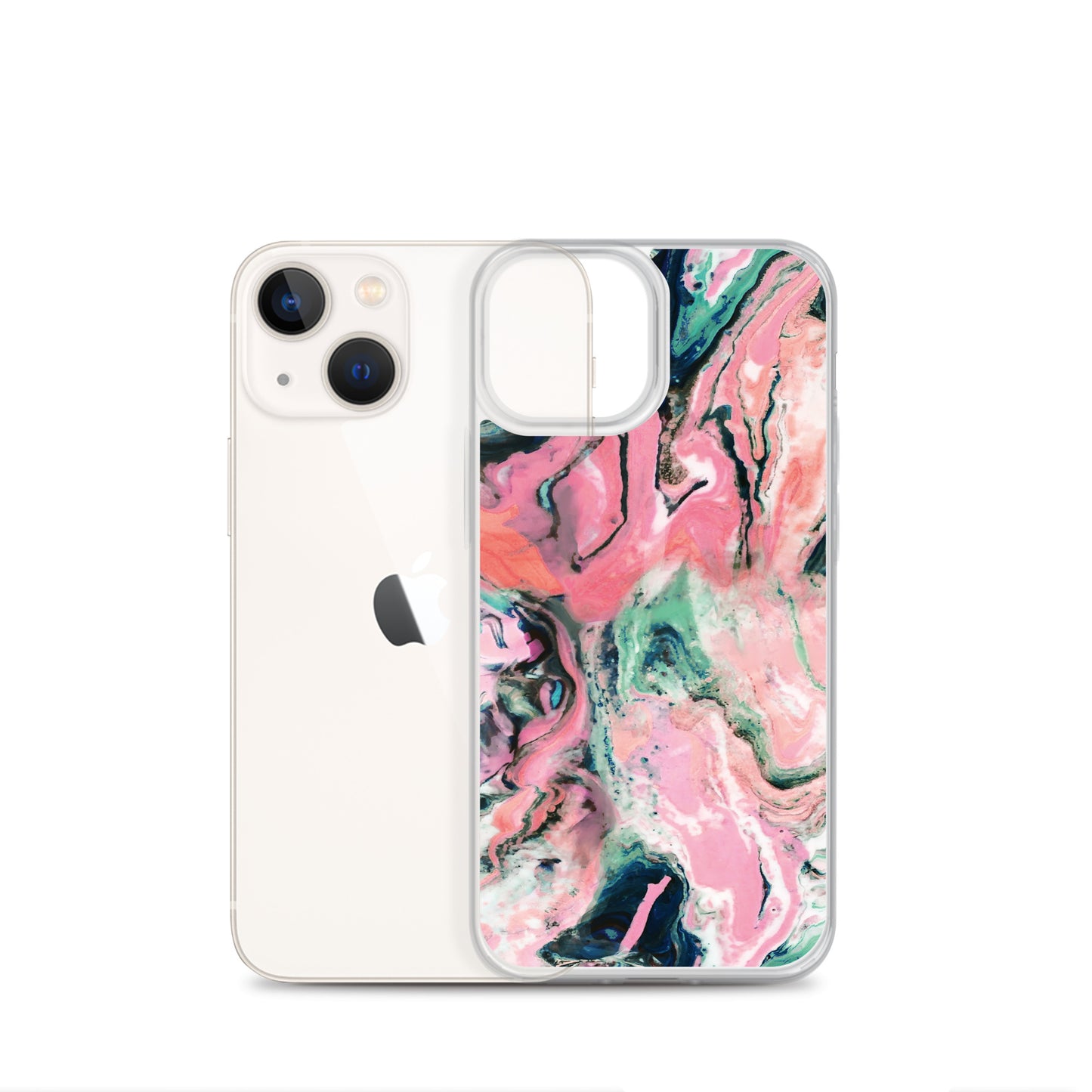 Pink Marble Iphone Case