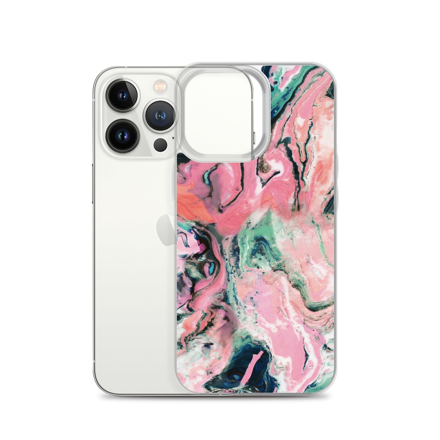 Pink Marble Iphone Case