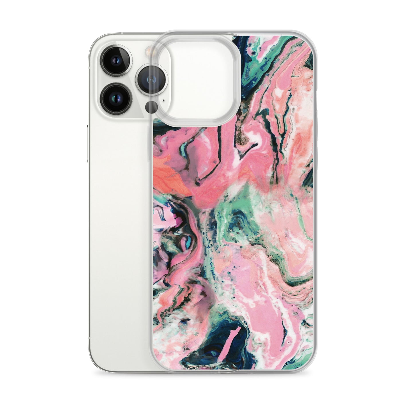 Pink Marble Iphone Case