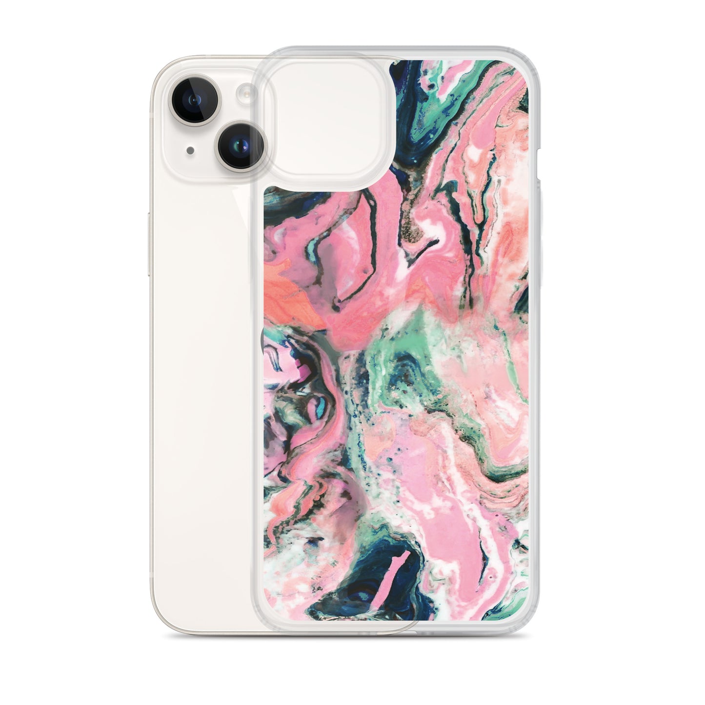 Pink Marble Iphone Case