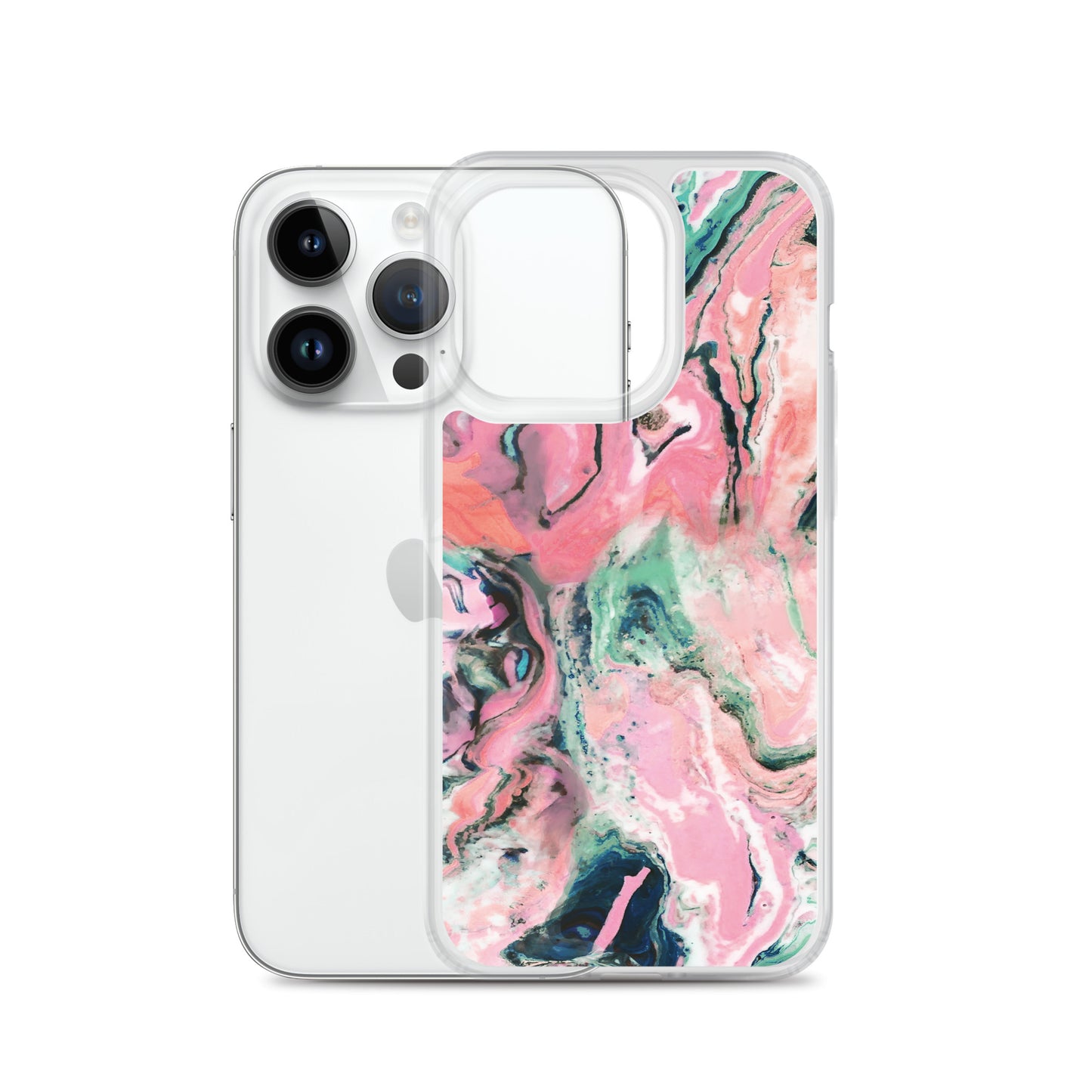 Pink Marble Iphone Case