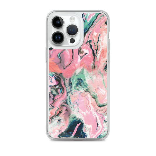 Pink Marble Iphone Case