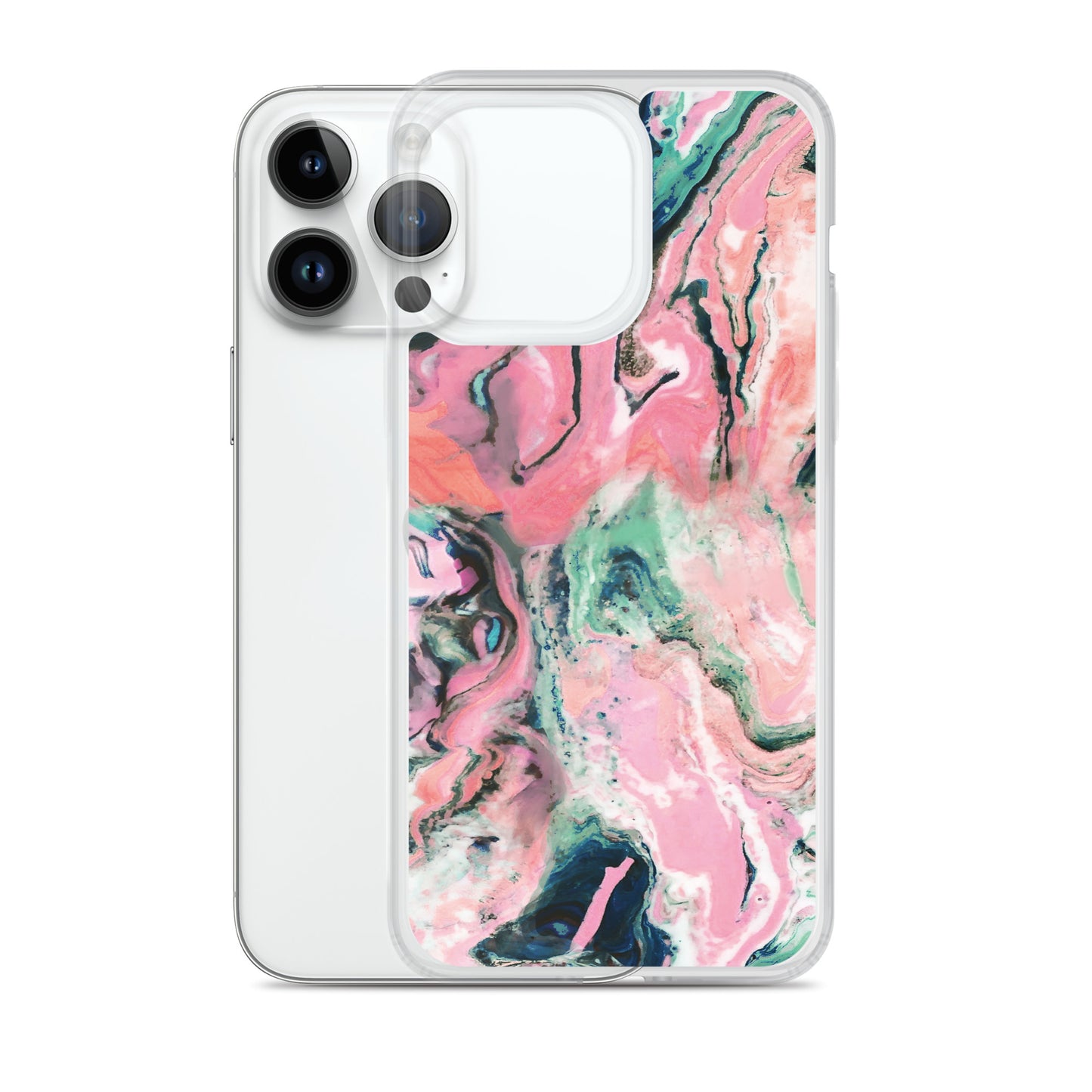 Pink Marble Iphone Case