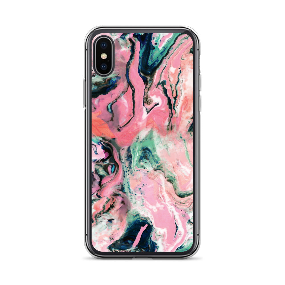 Pink Marble Iphone Case