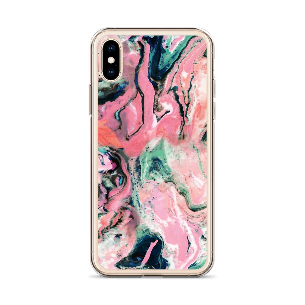 Pink Marble Iphone Case