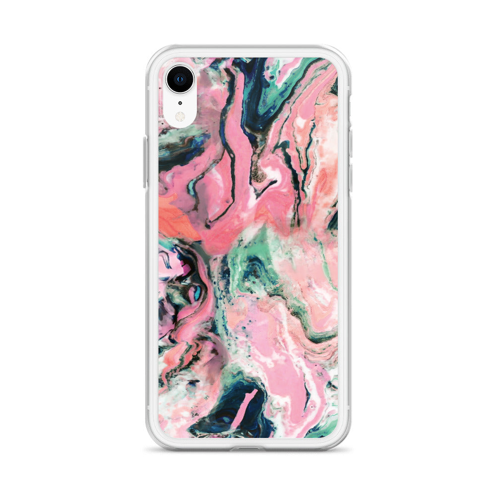 Pink Marble Iphone Case