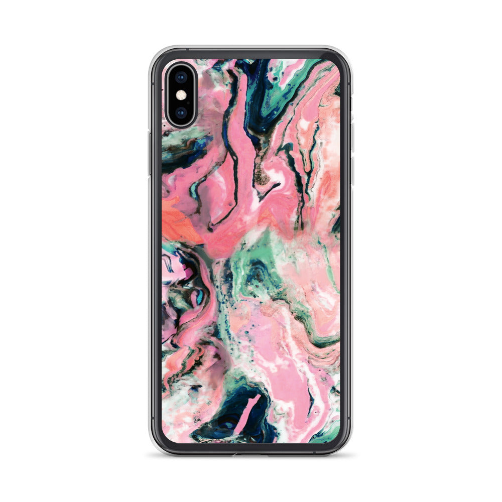 Pink Marble Iphone Case