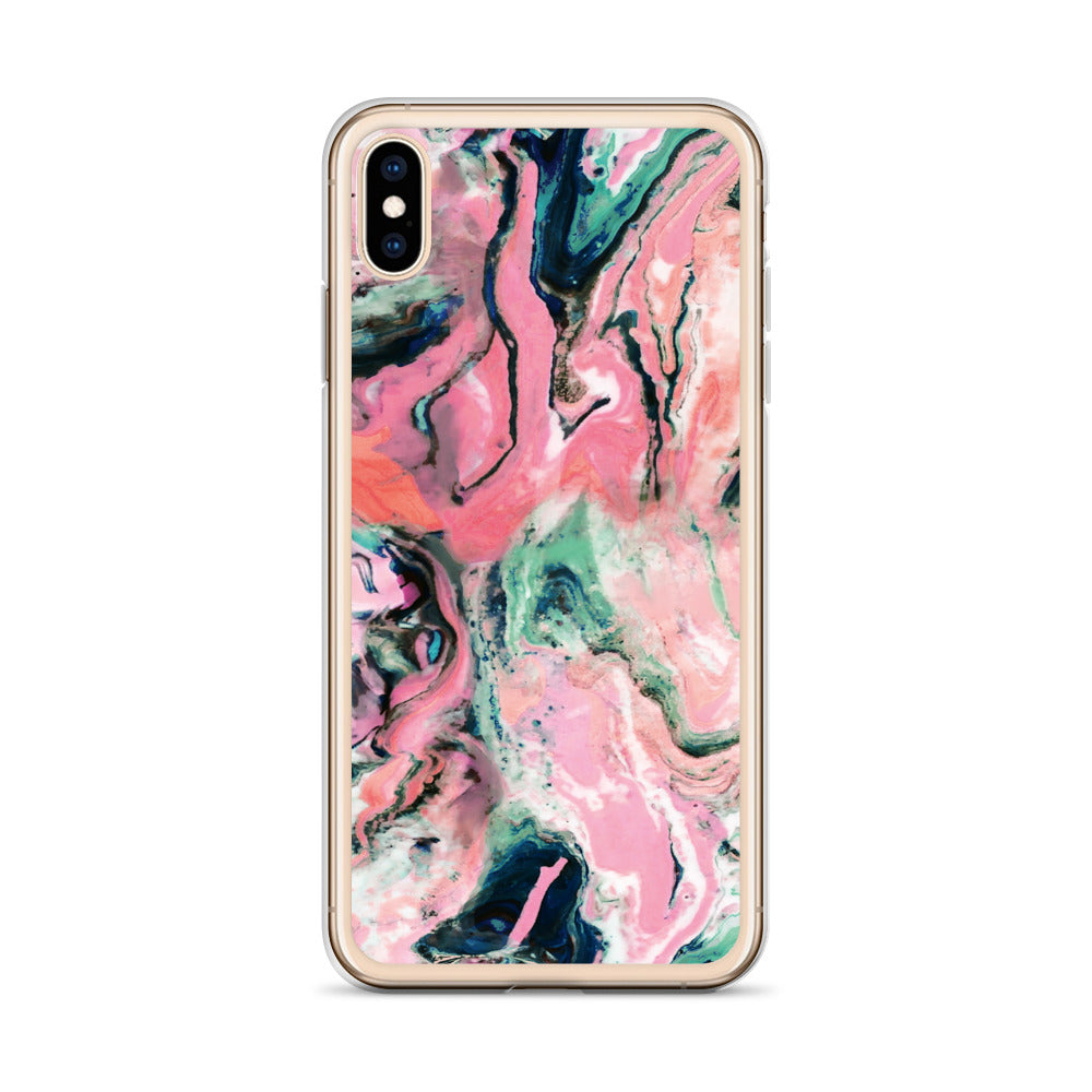 Pink Marble Iphone Case