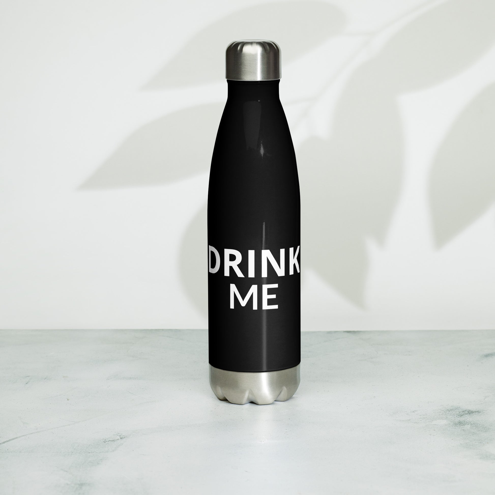 Drink Me Stainless Steel Water Bottle