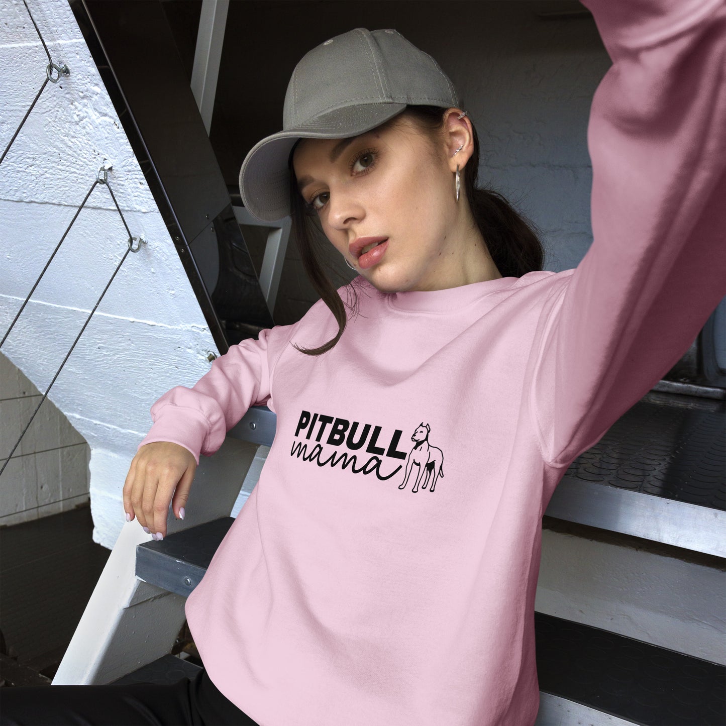 Pitbull Mama Sweatshirt